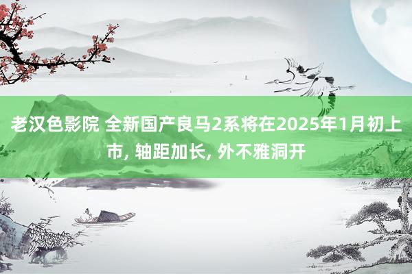 老汉色影院 全新国产良马2系将在2025年1月初上市， 轴距加长， 外不雅洞开