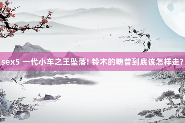 sex5 一代小车之王坠落! 铃木的畴昔到底该怎样走?