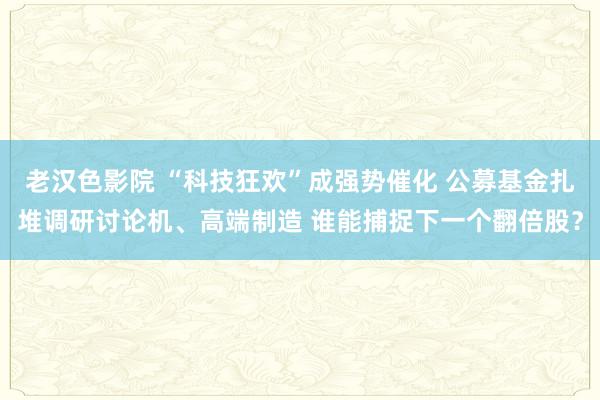 老汉色影院 “科技狂欢”成强势催化 公募基金扎堆调研讨论机、高端制造 谁能捕捉下一个翻倍股？