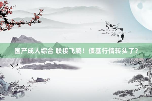 国产成人综合 联接飞腾！债基行情转头了？